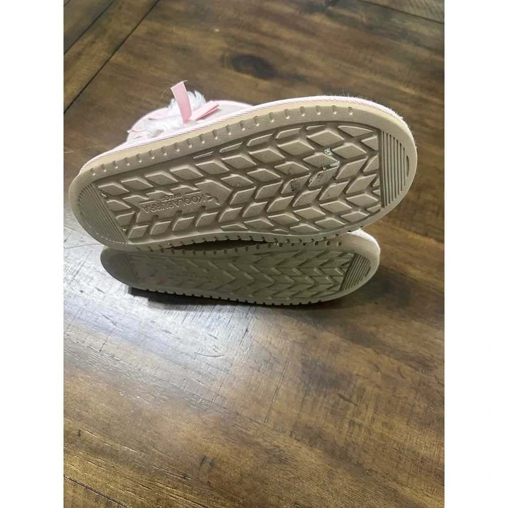 Koolaburra by UGG‎ Victoria Pink Suede Bow Boots 1117810 Kids Size 3